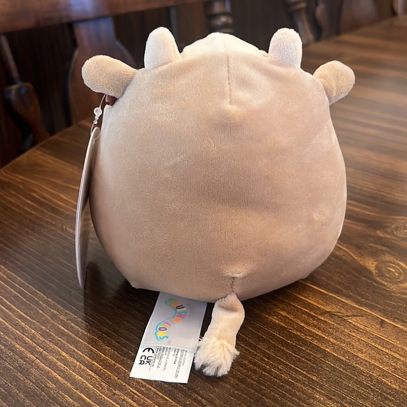 NWT Squishmallows Griella the Cow 5 Inch Easter Plush - Picture 4 of 10